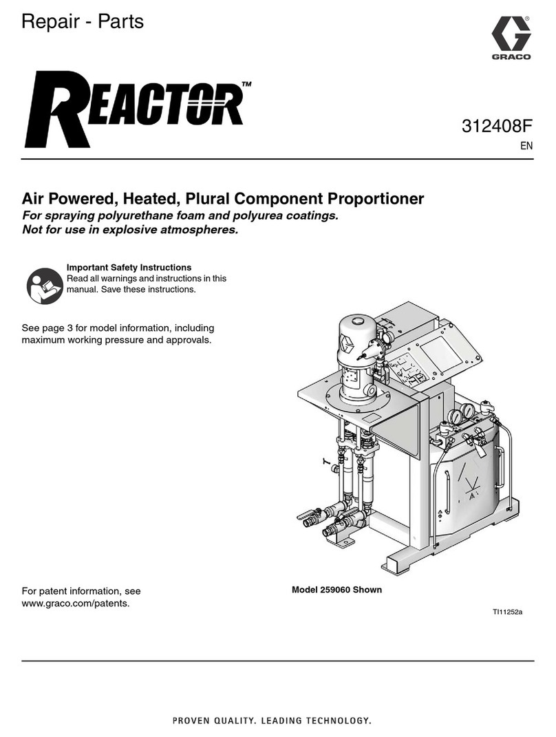 Graco Reactor A-XP Series Use and care manual