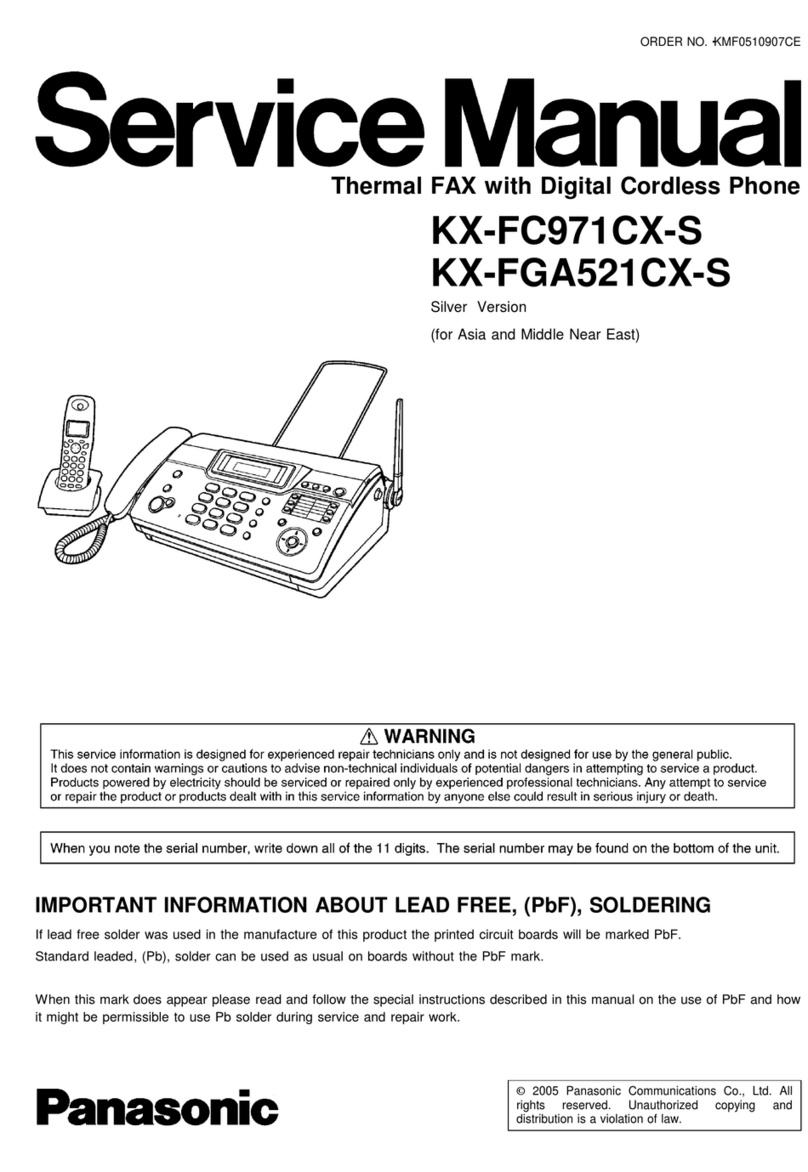 Panasonic KX-FC971CX-S User manual