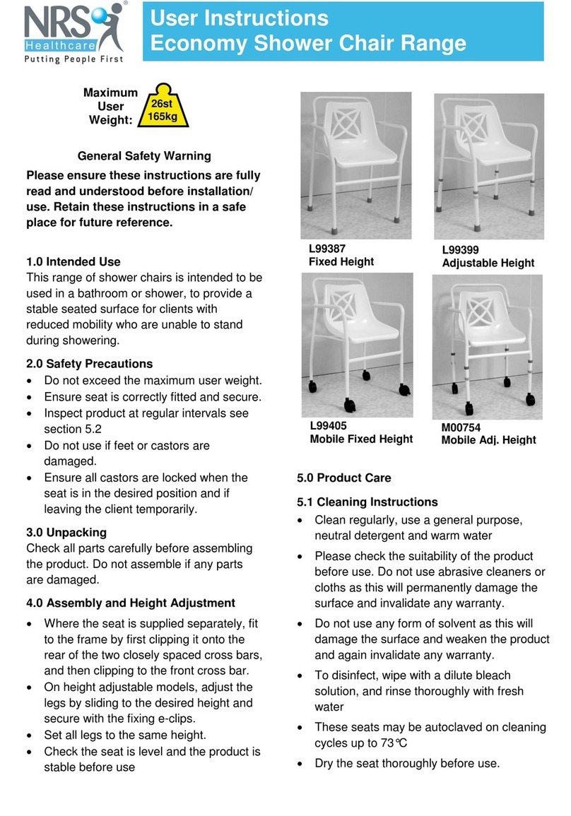 NRS Healthcare L99387 User instructions