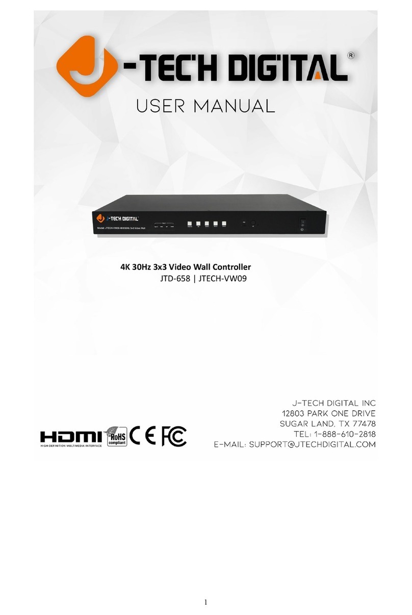 J-Tech Digital JTECH-VW09 User manual