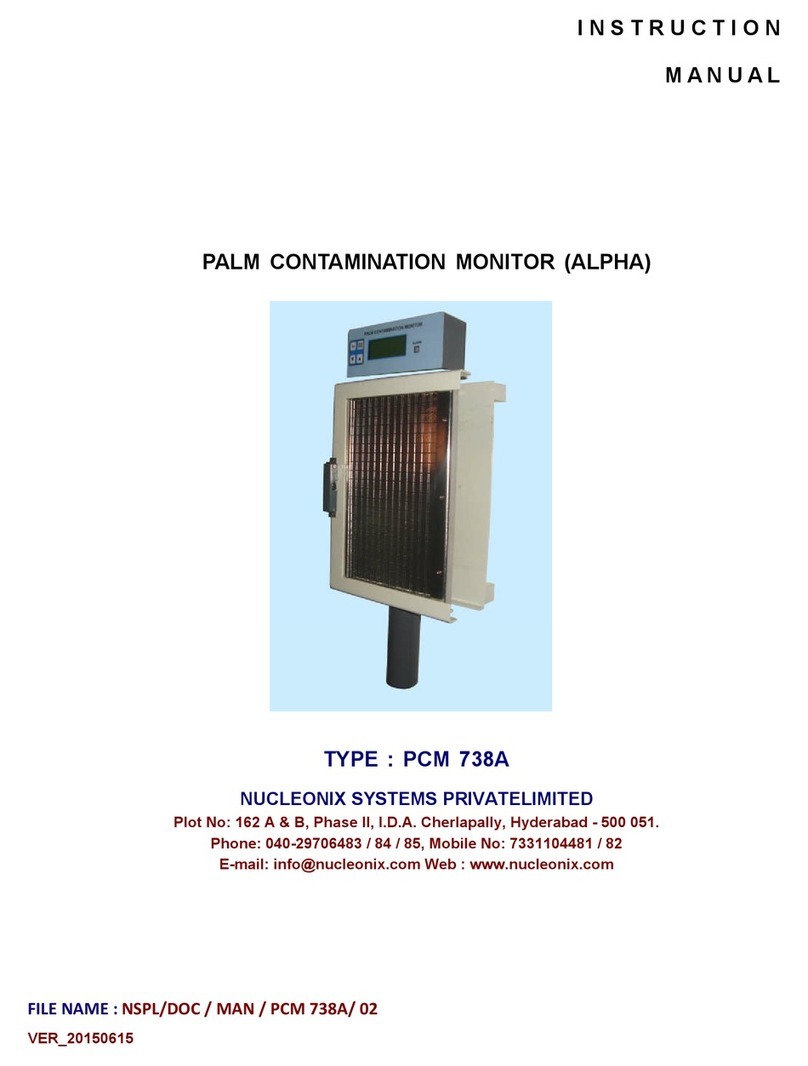 Nucleonix PCM 738A instruction manual