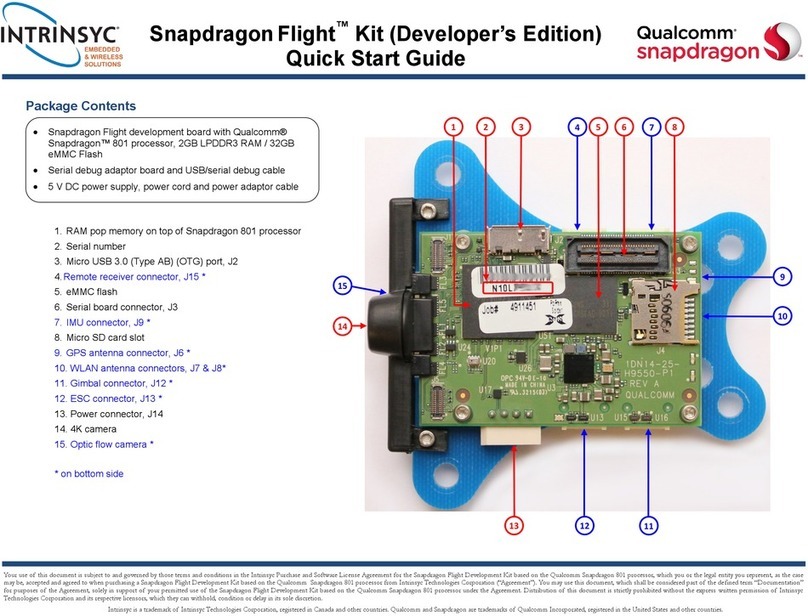 Intrinsyc Snapdragon Flight Kit quick start guide