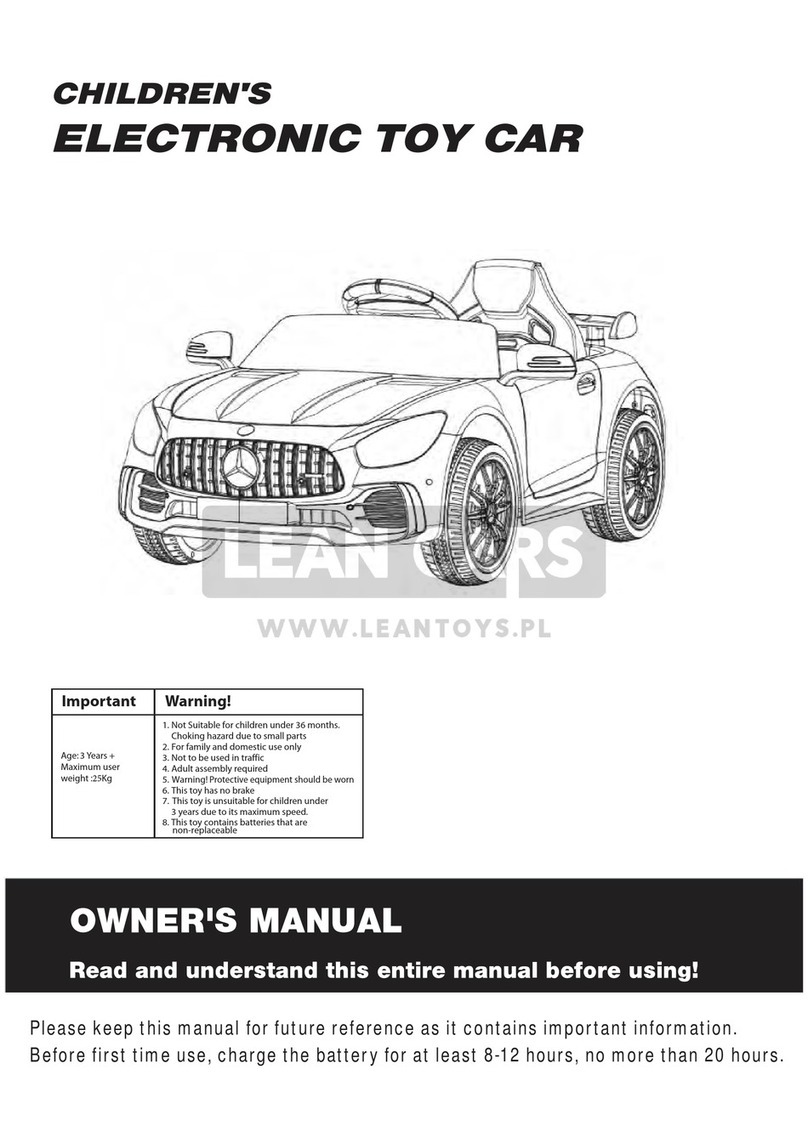 Lean Cars BBH-011 owner's manual