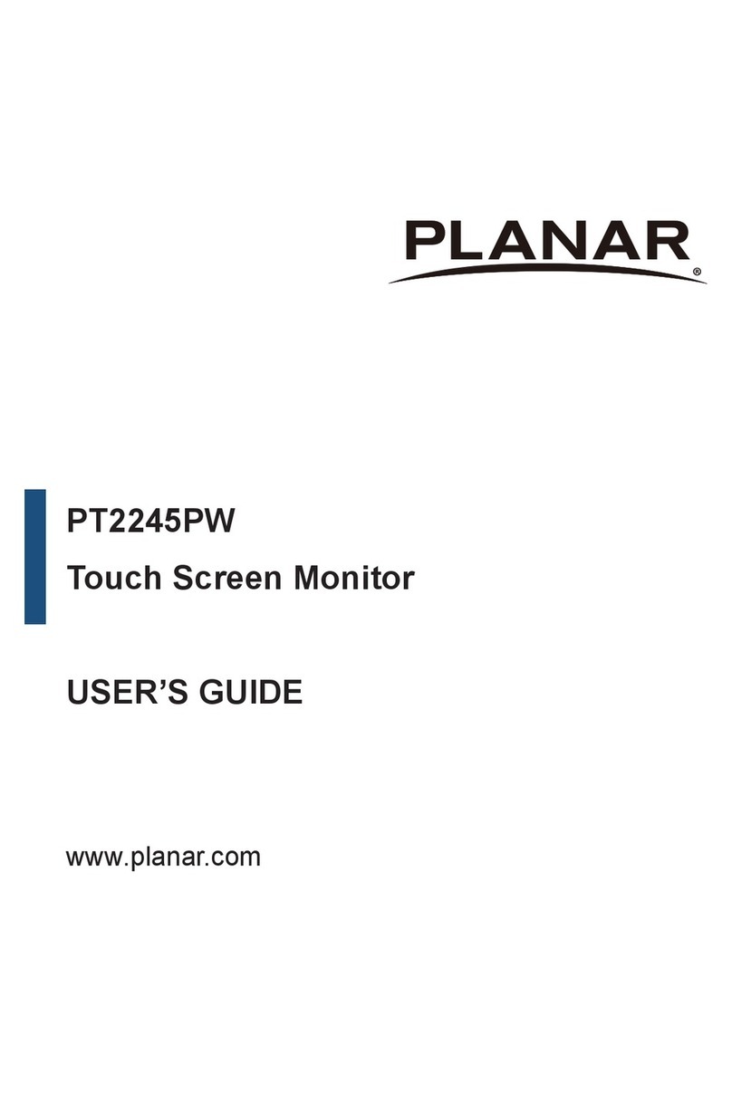 Planar PT2245PW user guide