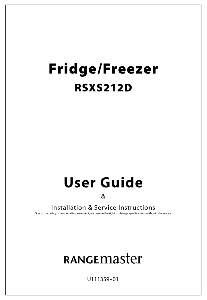 Range Master RSXS212D Manual