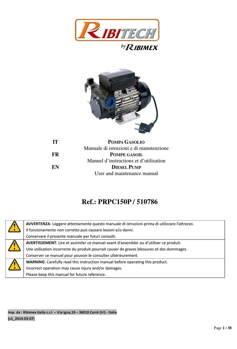 Ribimex Ribitech PRPC150P Operating instructions Ribimex Ribitech PRPC150P Operating instructions