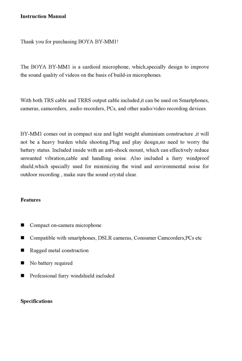 Boya BY-MM1 User manual