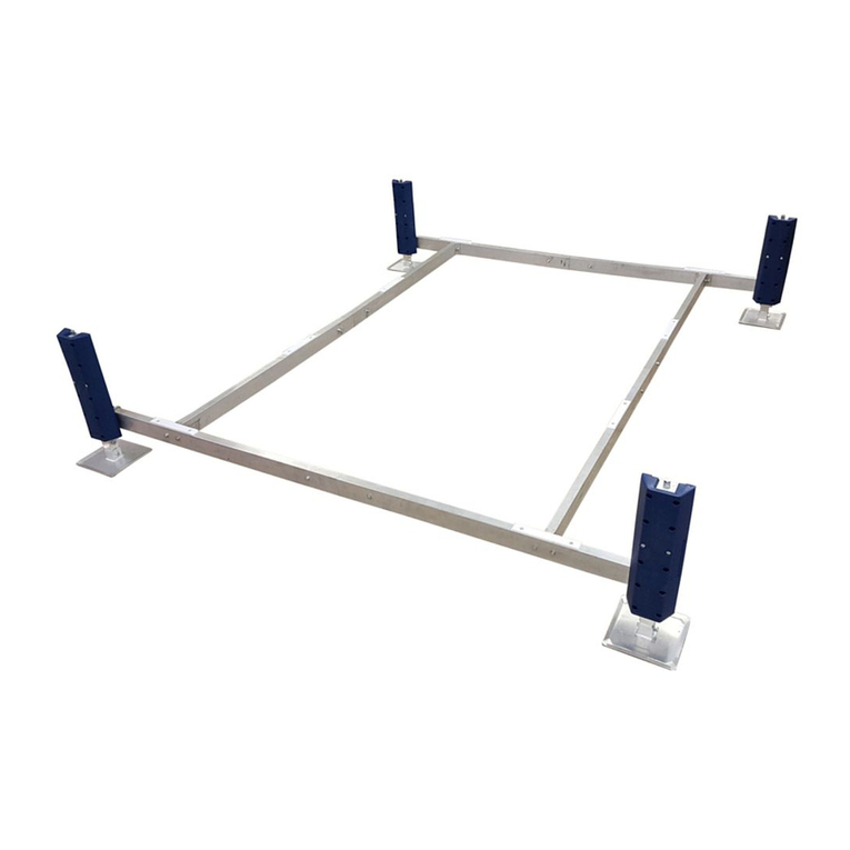Patriot Docks Manual Pontoon Assembly instructions
