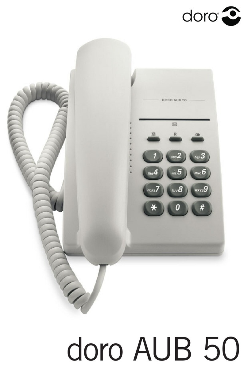 Doro AUB 50 manual