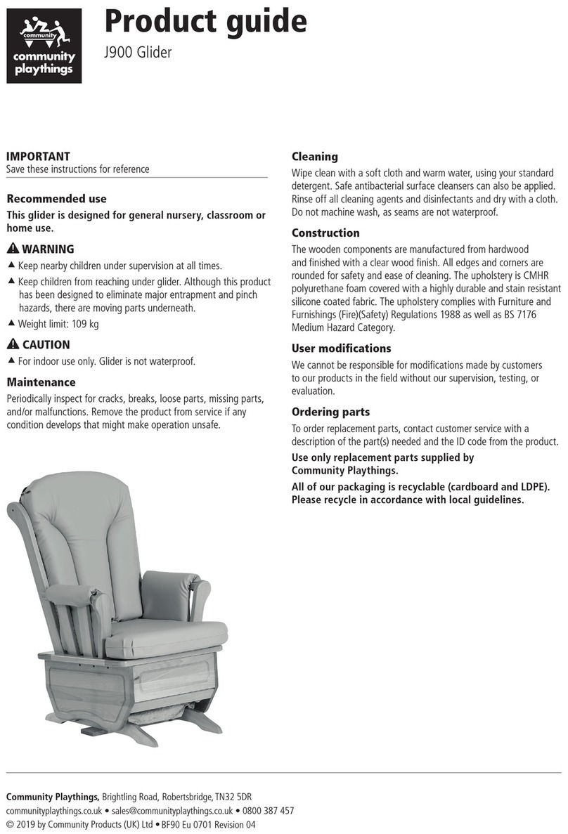 Community Playthings J900 Product guide Community Playthings J900 Product guide