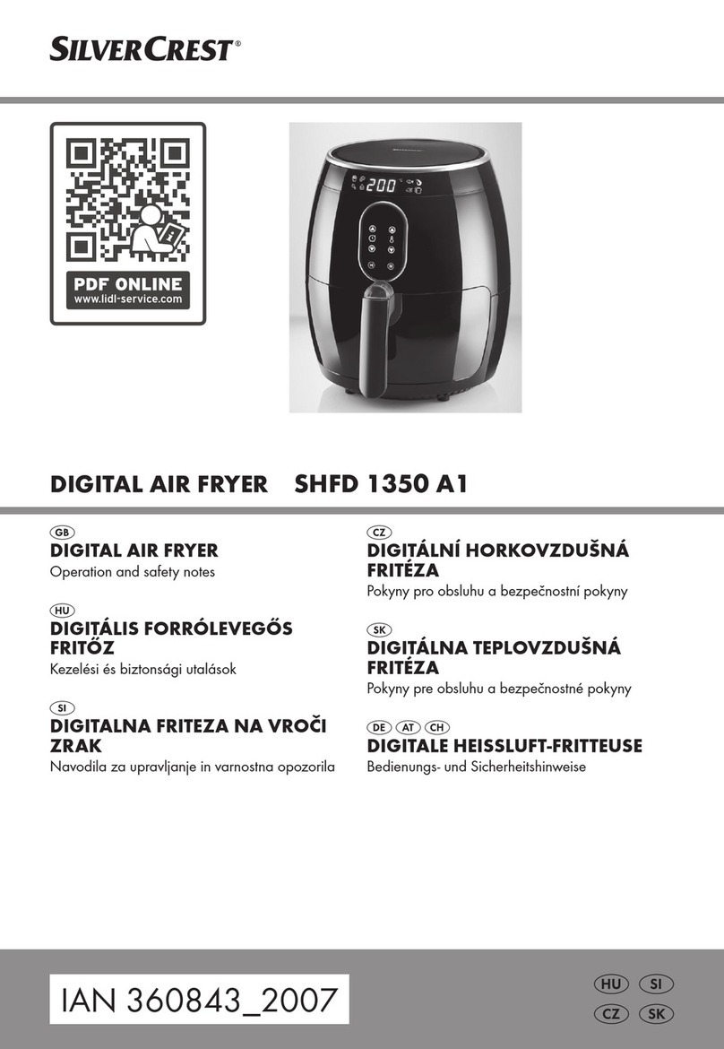 Silvercrest SHFD 1350 A1 User manual Silvercrest SHFD 1350 A1 User manual