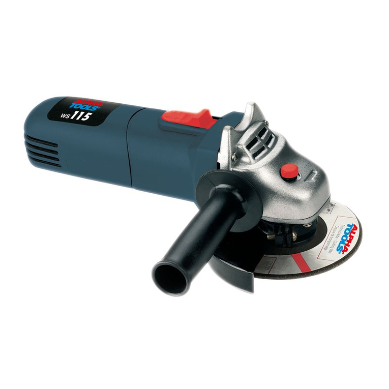 Alpha tools WS 115 User manual
