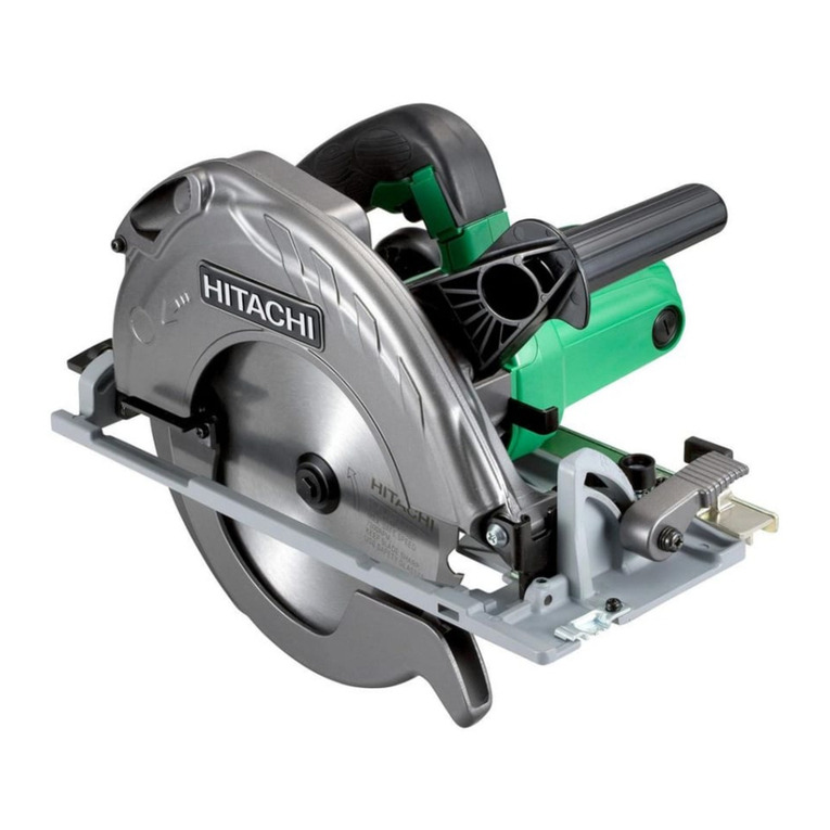 Hitachi Koki C 6UY User manual
