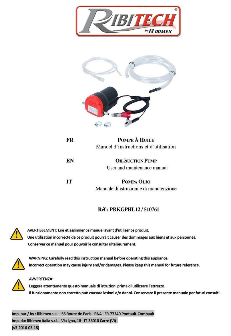 Ribimex Ribitech PRKGPHL12 Operating instructions