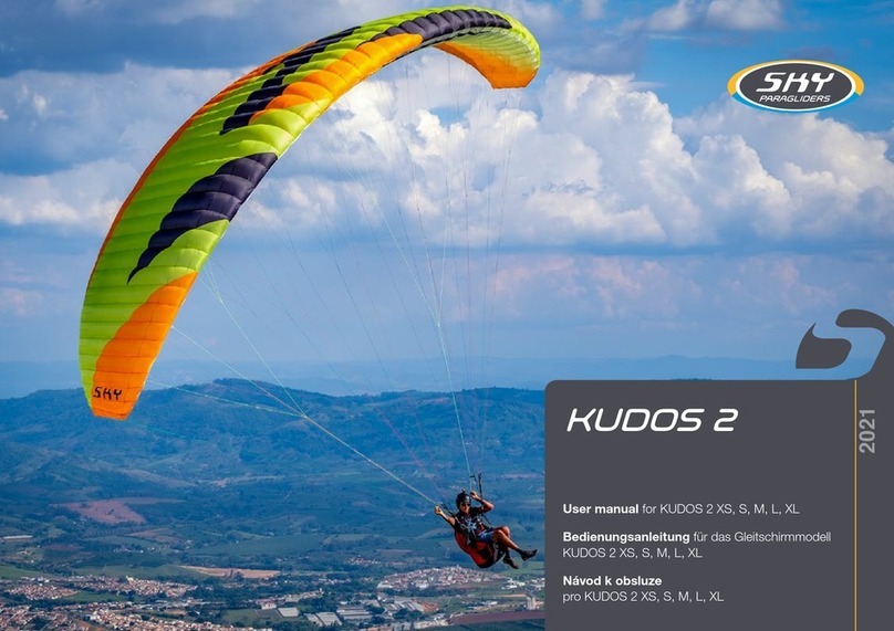 SKY PARAGLIDERS KUDOS 2 user manual