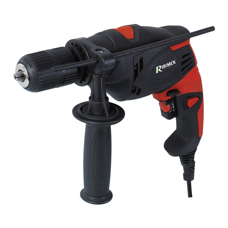 Ribimex Ribitech PRPER710/13 User and maintenance manual