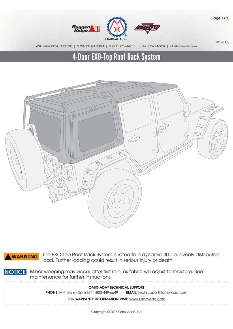 Omix-Ada EXO-Top User manual Omix-Ada EXO-Top User manual
