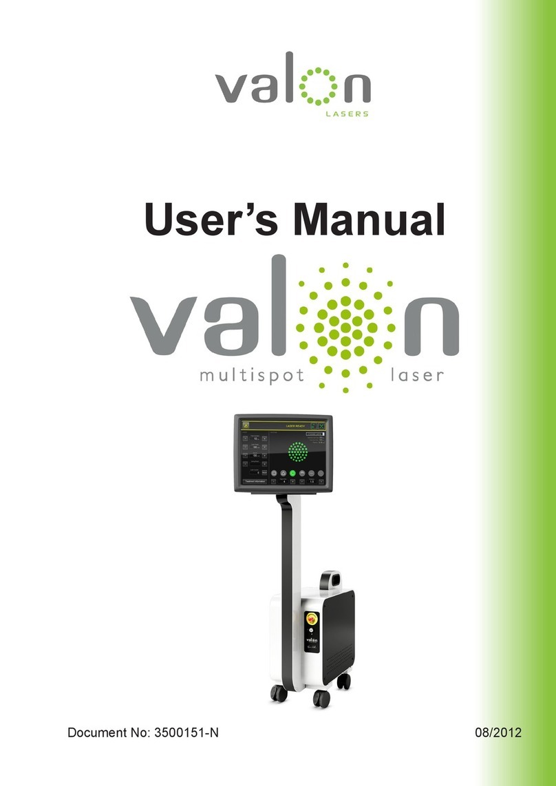 Valon Multispot Laser user manual