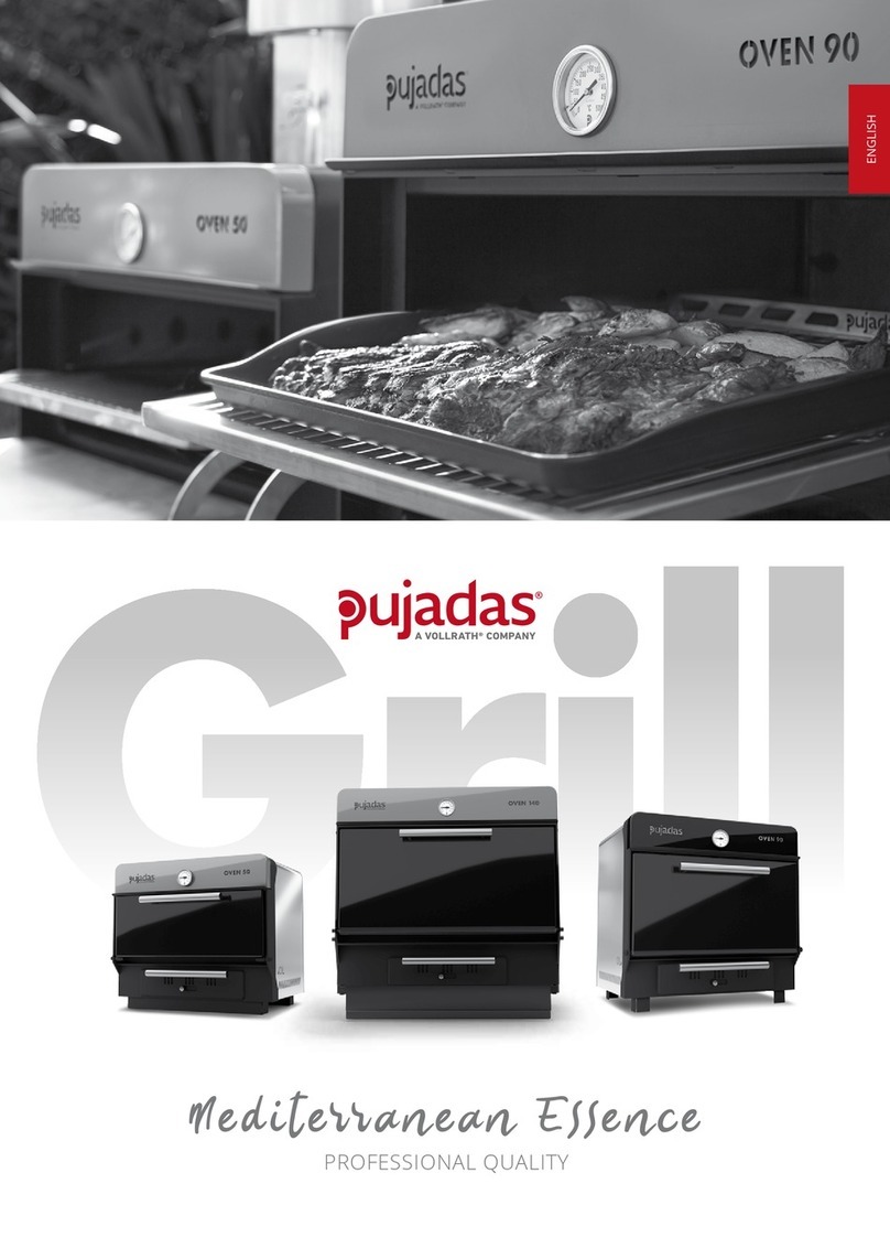 Vollrath pujadas Oven 50 User manual Vollrath pujadas Oven 50 User manual