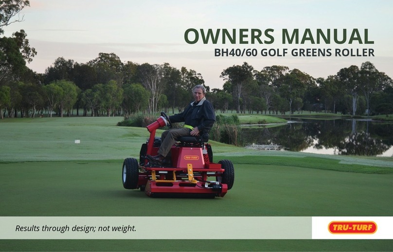 Tru-Turf BH40 User manual Tru-Turf BH40 User manual