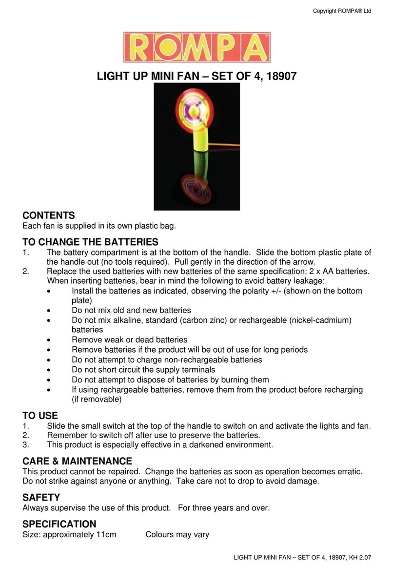 Rompa 18907 Instructions for use