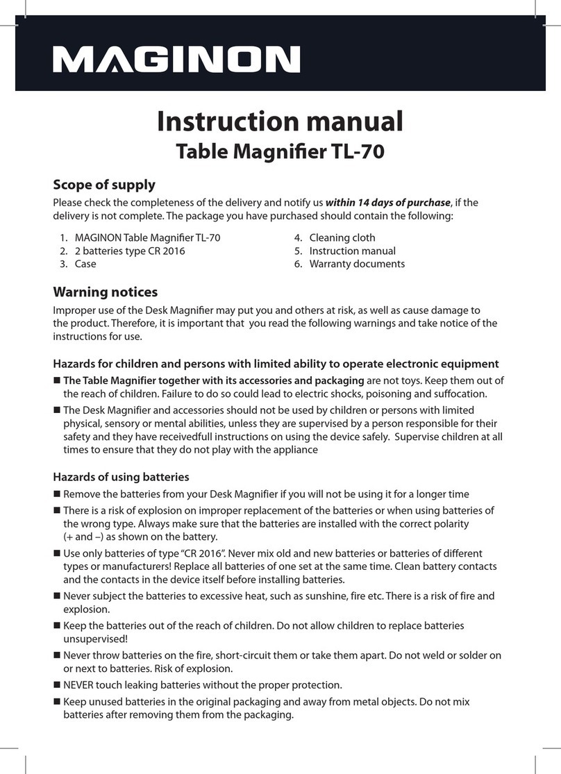 MAGINON TL-70 instruction manual