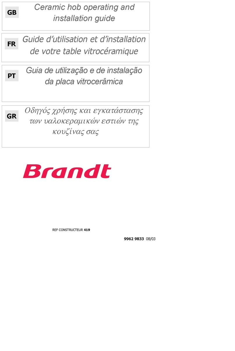 Brandt TV323BT1 User manual