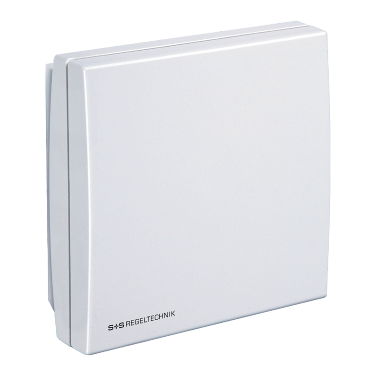 S+S Regeltechnik AERASGARD RTM-C02 Operating Instructions, Mounting & Installation