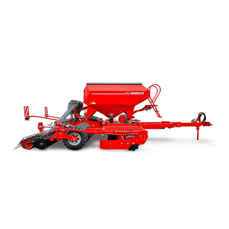 horsch Pronto 3 - 6 DC operating instructions