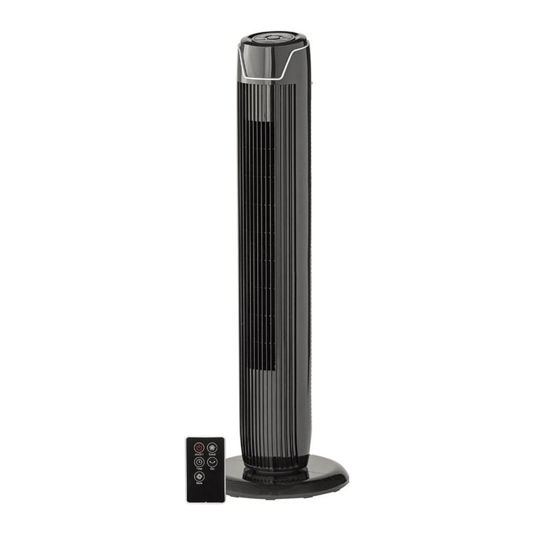 Pelonis PFT42A5BGB user manual