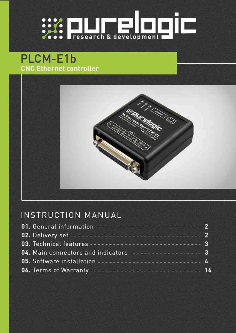 Purelogic PLCM-E1b instruction manual