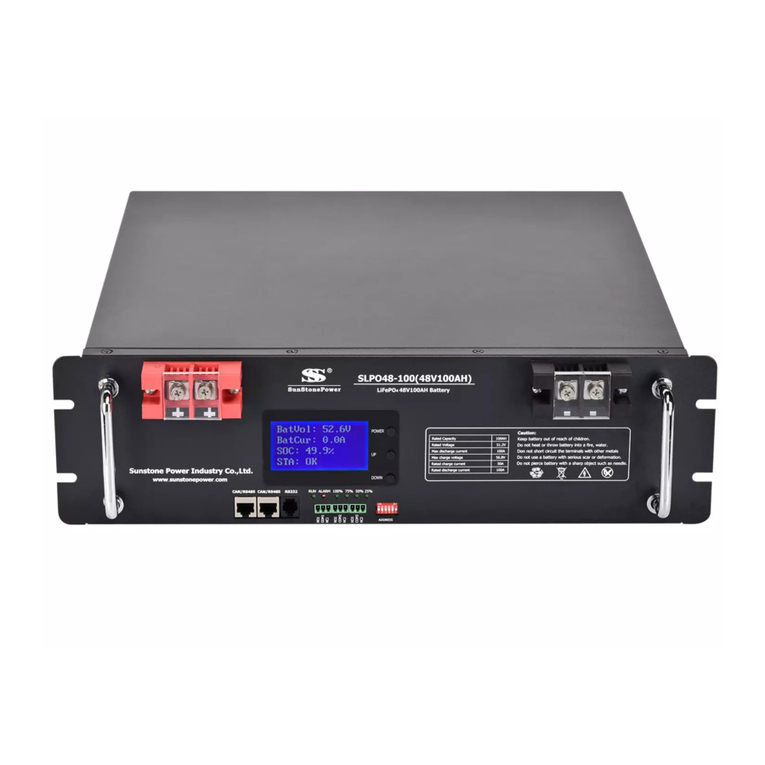SunStone Power SLPO48-100 user manual SunStone Power SLPO48-100 user manual