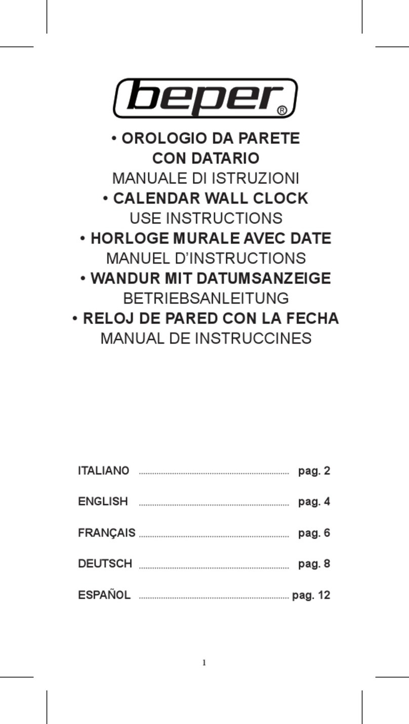 Beper 70.823 use instructions