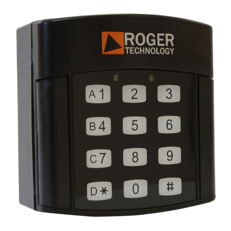 Roger H85/TTD Series Instruction and warnings for the installer