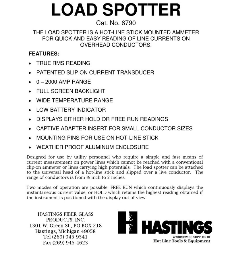 Hastings 6790 instructions