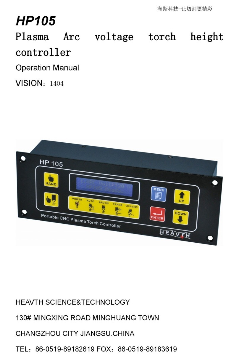 HEAVTH HP105 Operation manual