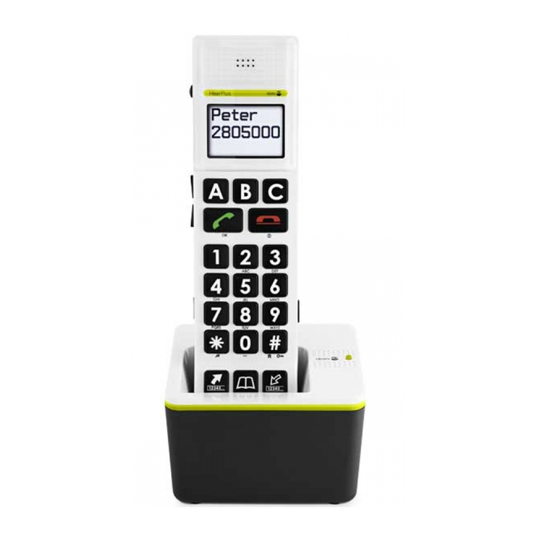 Doro HEARPLUS 318W User manual