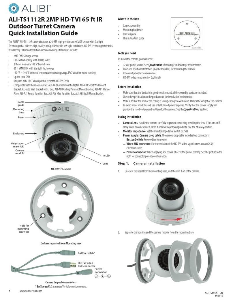 ALIBI ALI-TS1112R User manual