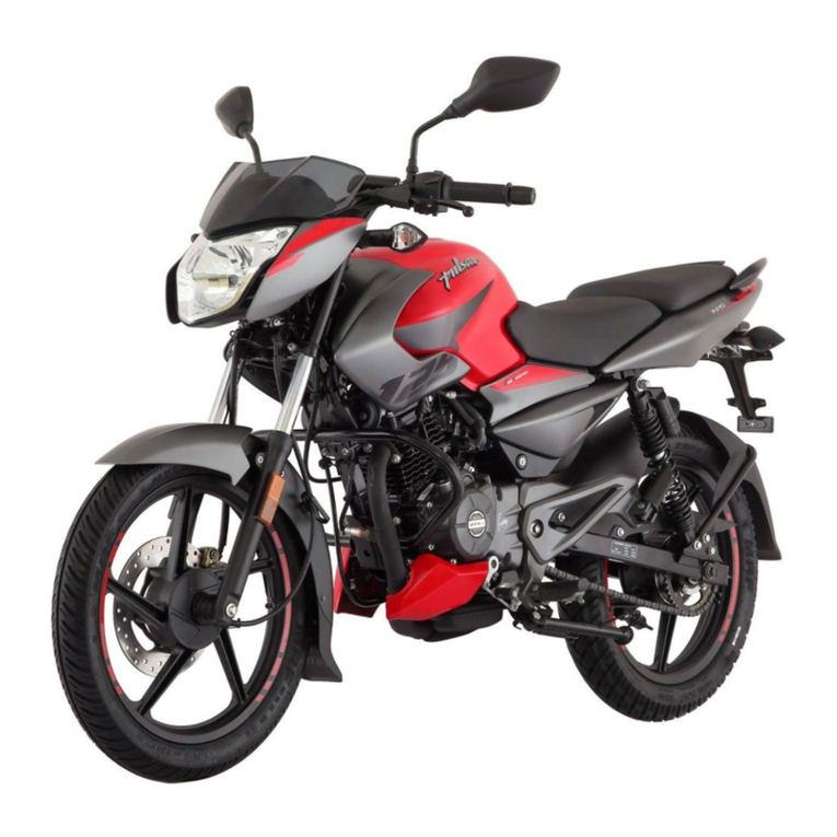 Bajaj Auto pulsar NS125 owner's manual