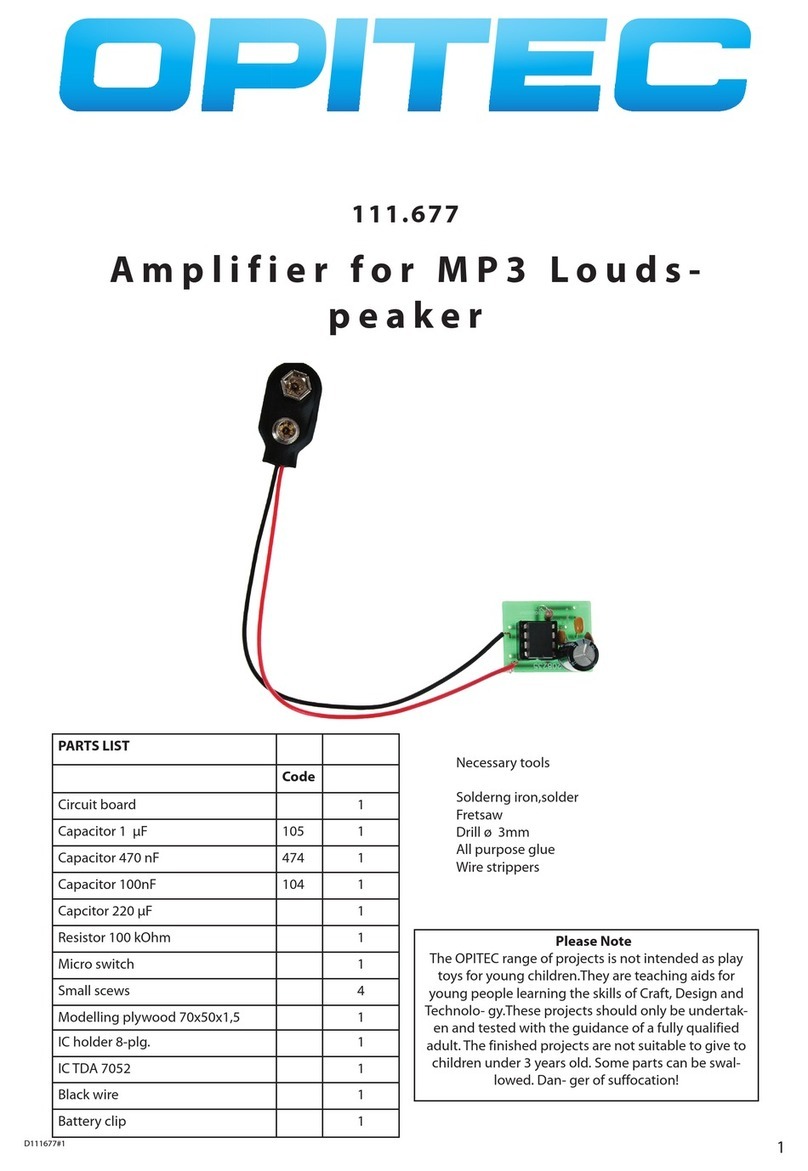 Opitec 111.677 instructions