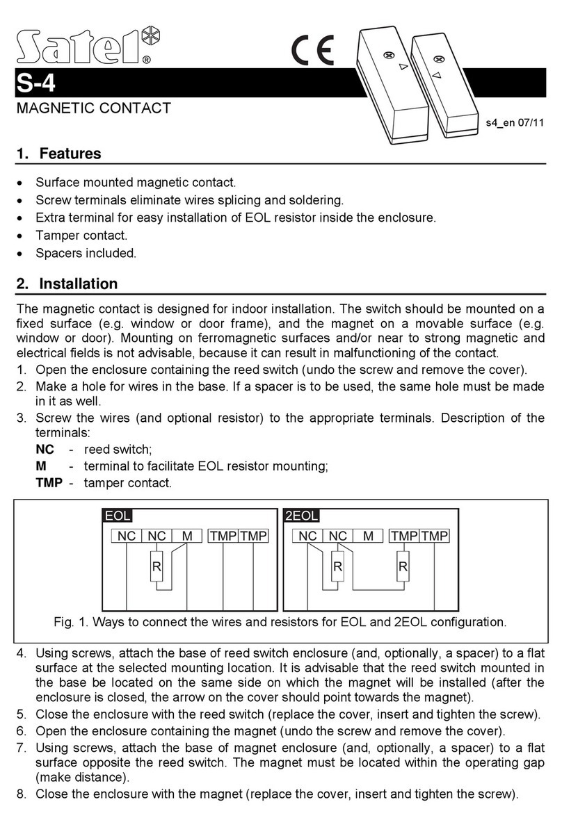 Satel S-4 User manual