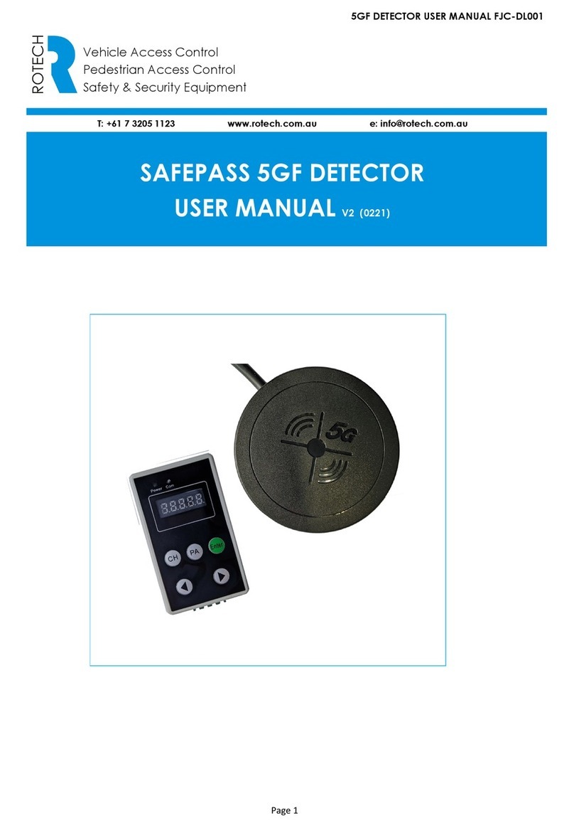Rotech FJC-DL001 User manual
