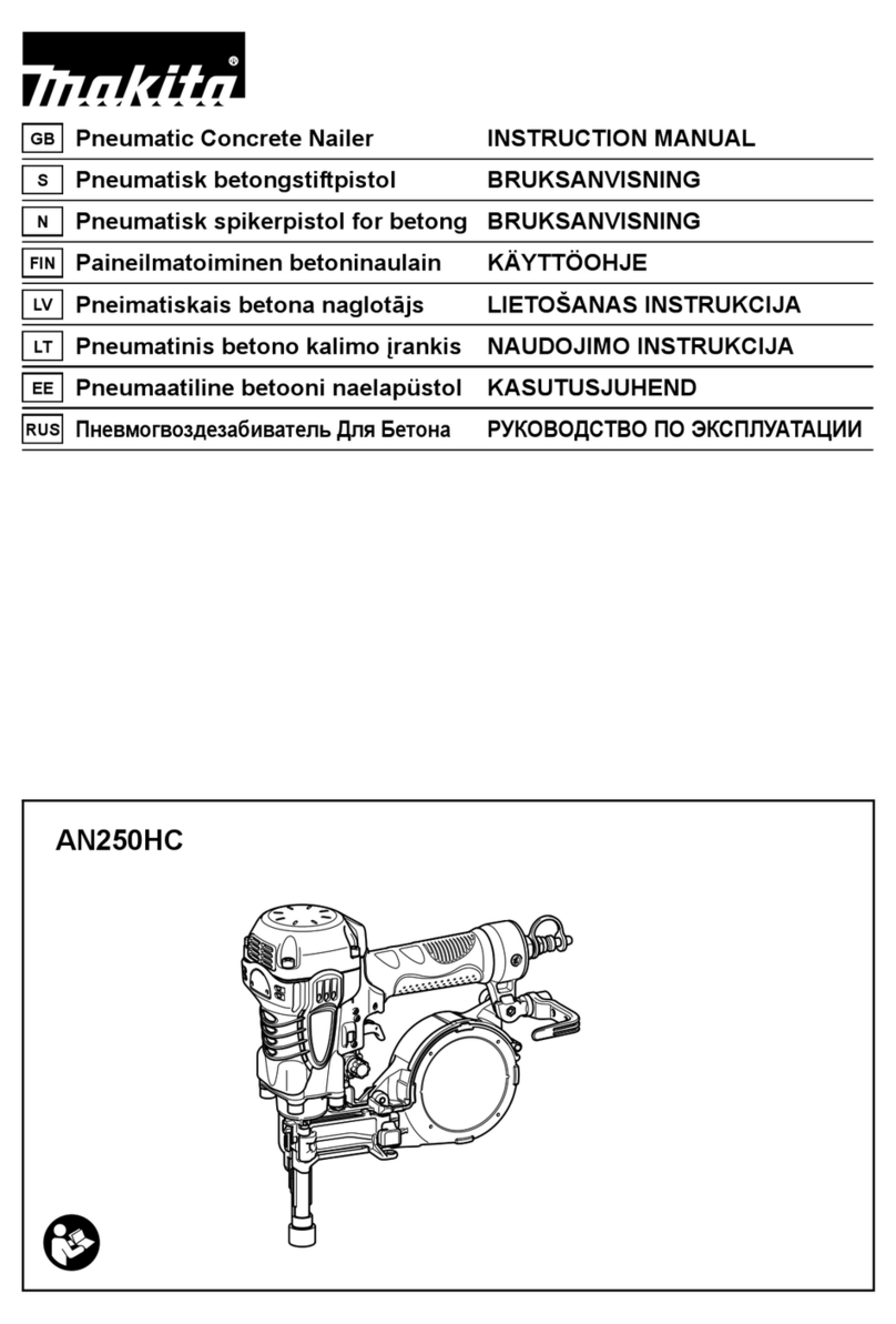 Makita AN250HC instruction manual