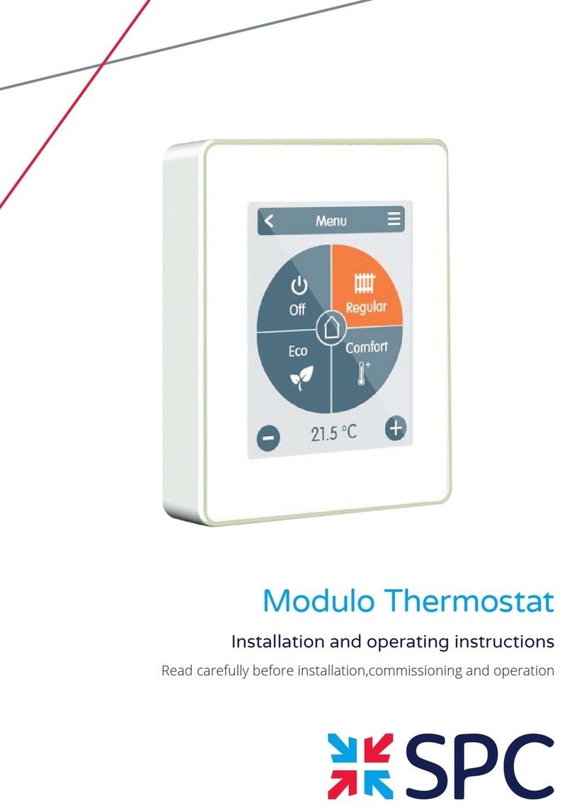 SPC Modulo Installation and operating instructions