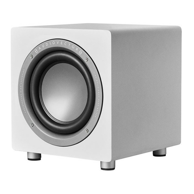 AUDIOVECTOR QR instruction manual