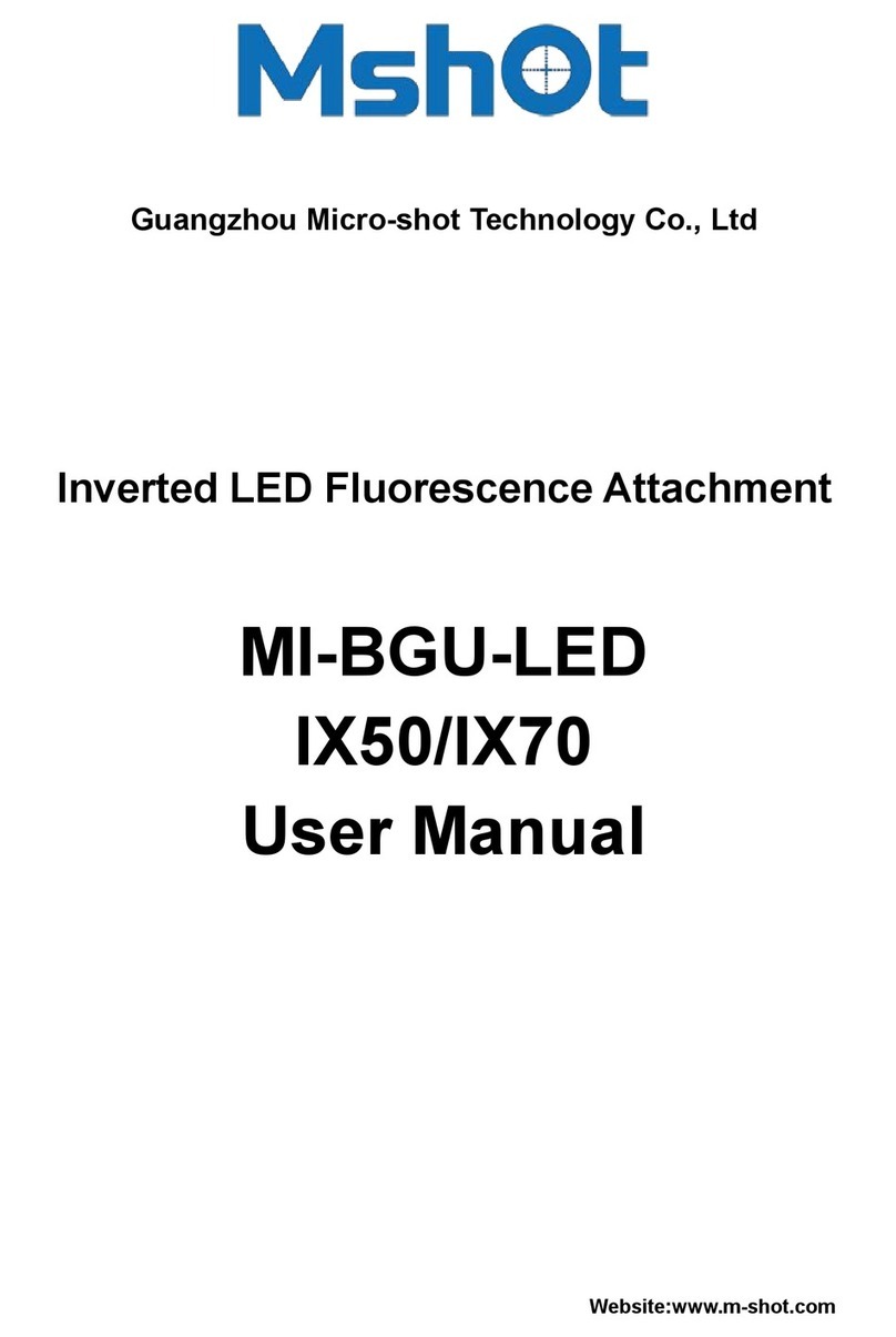 MshOt MI-BGU-LED IX50 User manual