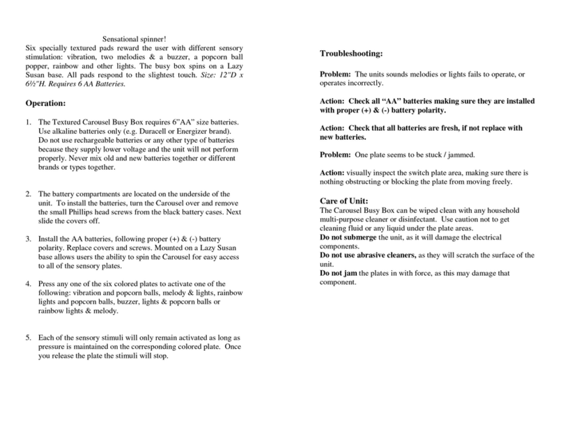 Enabling Devices 2241 User manual Enabling Devices 2241 User manual