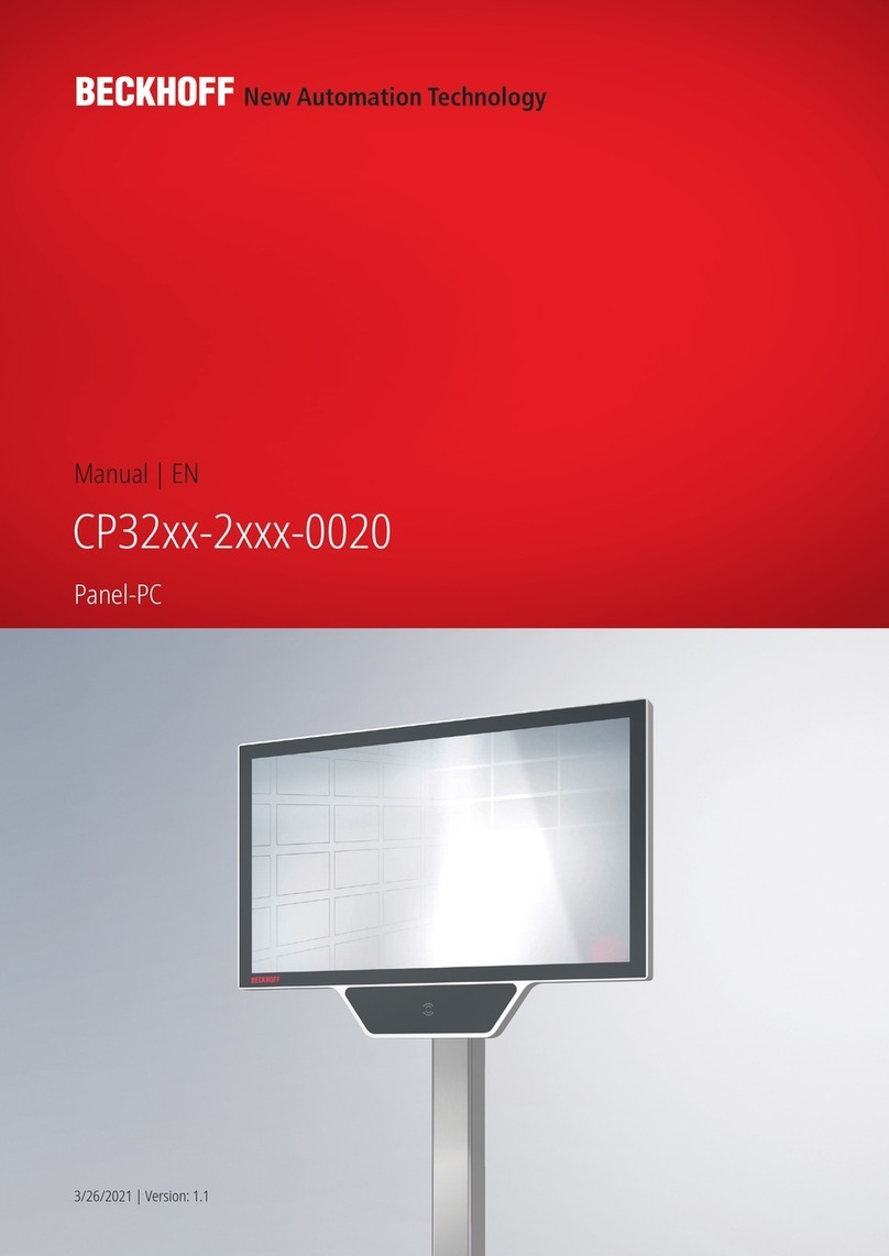 Beckhoff CP32 -2 -0020 Series User manual