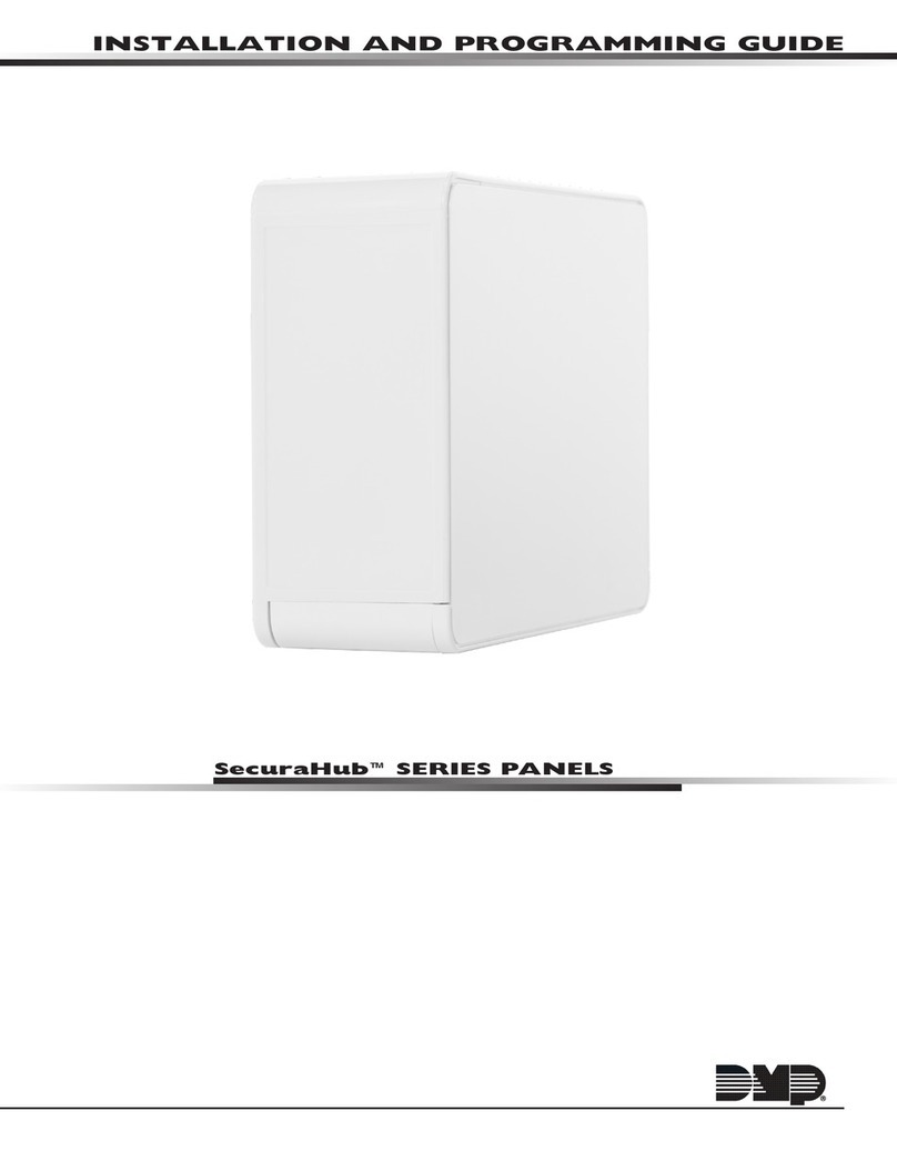 DMP Electronics SecuraHub Series Installation guide