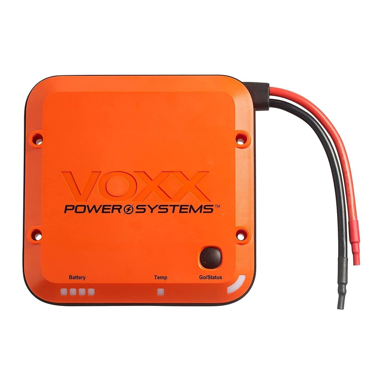 Voxx POWV3.5 owner's manual
